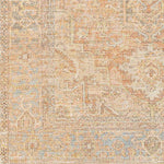 Mound Traditional Burnt Orange Area Rug