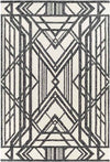 Tinley Park Modern Black Area Rug