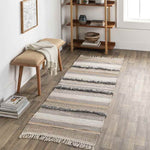 Mount Carroll Global Light Gray Area Rug