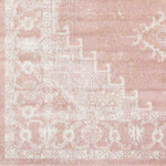 Rock Traditional Coral Area Rug
