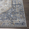 Elisa Traditional Dark Blue Area Rug