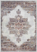 Rose Hill Traditional Ivory Area Rug
