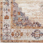 Round Lake Traditional Cider Area Rug