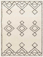 East Moline Global Cream Area Rug