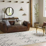 East Moline Global Cream Area Rug