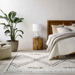 East Peoria Global Cream Area Rug
