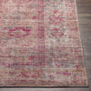 Mecca Traditional Dark Coral Washable Area Rug