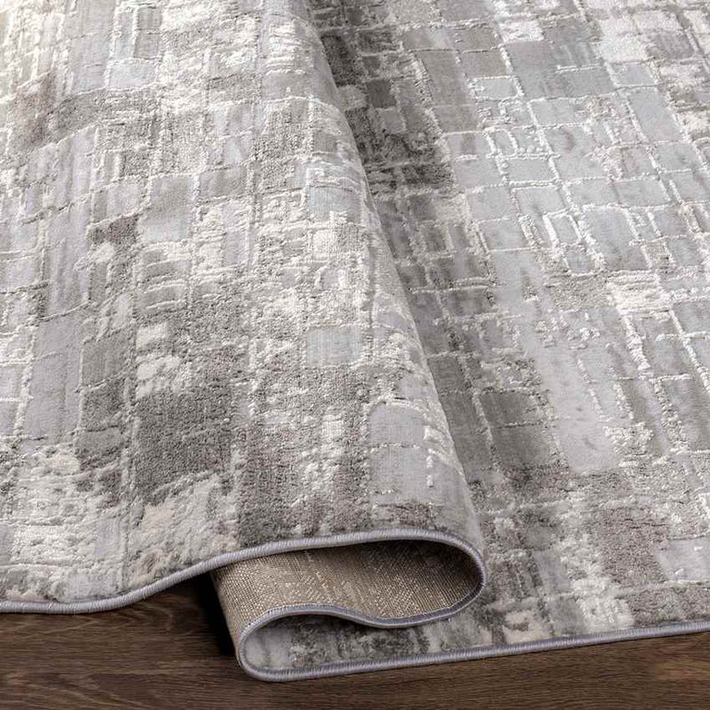 Ozgur Modern Charcoal Area Rug