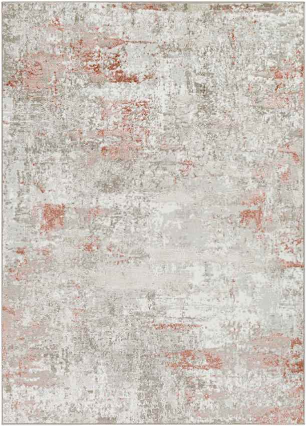 Jasmine Modern Coral Area Rug