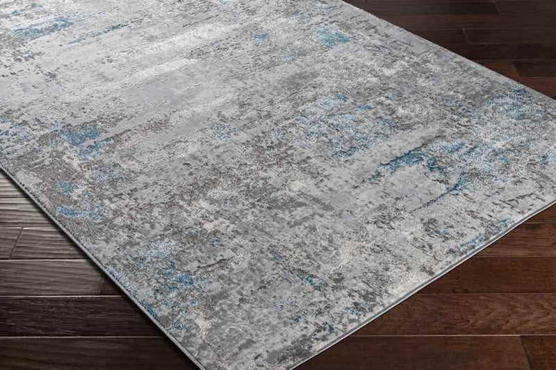 Jasmine Modern Teal Area Rug