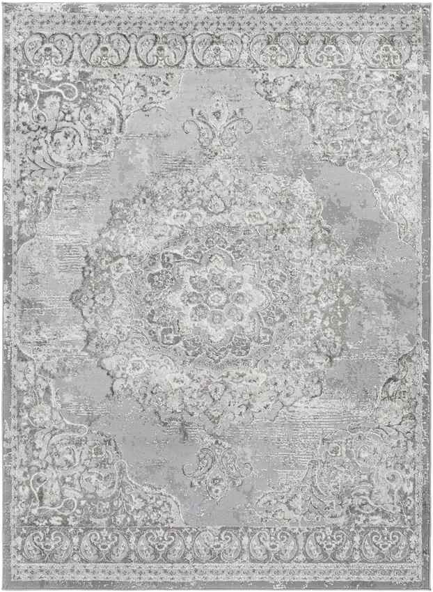 Jerry Traditional Charcoal Area Rug