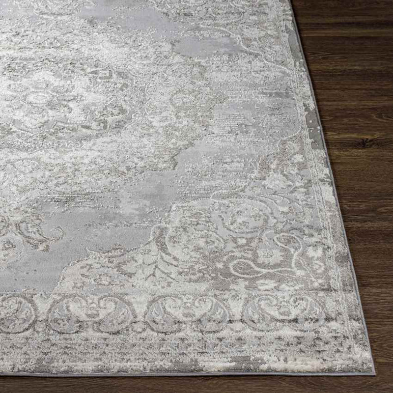 Jerry Traditional Charcoal Area Rug