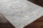 Jerry Traditional Denim Area Rug