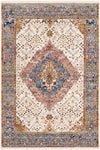 Todd Traditional Burnt Orange Area Rug
