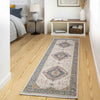 Todd Traditional Burnt Orange Area Rug