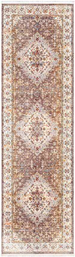 Todd Traditional Taupe Area Rug