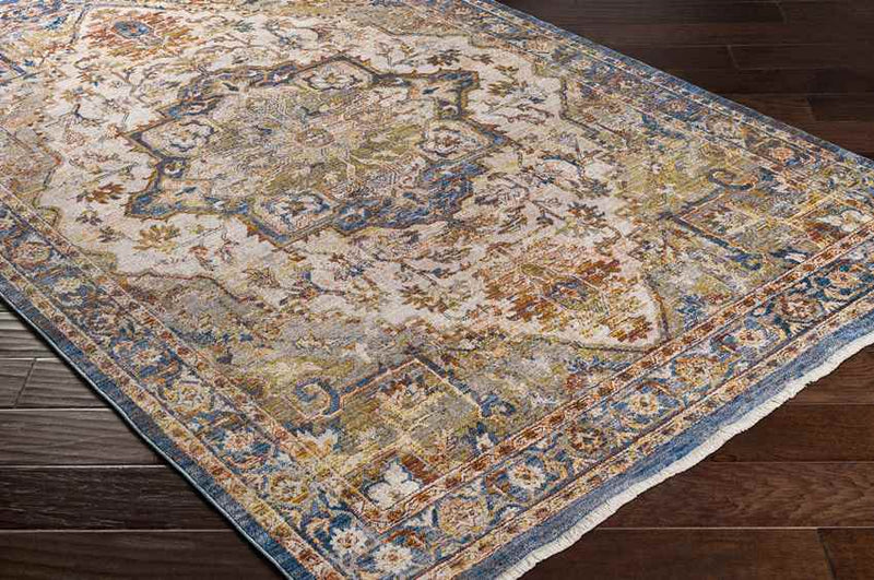 Willow Springs Traditional Burnt Orange Area Rug