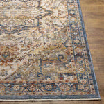 Willow Springs Traditional Burnt Orange Area Rug