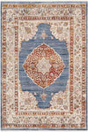 Winthrop Harbor Traditional Denim Area Rug