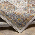 Wonder Lake Traditional Burnt Orange Area Rug