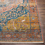 Leavenworth Traditional Burnt Orange Area Rug