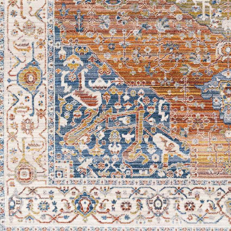 Leavenworth Traditional Saffron Area Rug