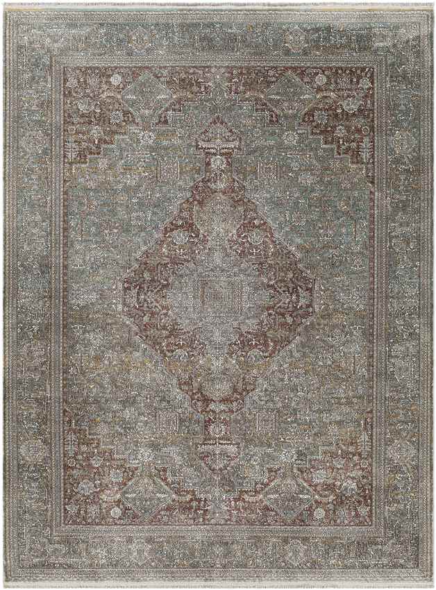 Poseyville Traditional Coffee Area Rug