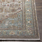 Redkey Traditional Brown Area Rug