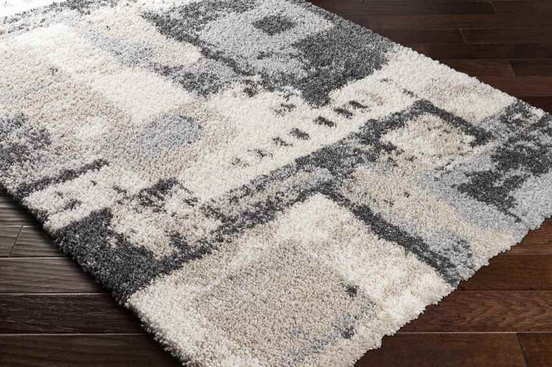 La Moille Modern Charcoal Area Rug