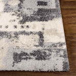 La Moille Modern Charcoal Area Rug