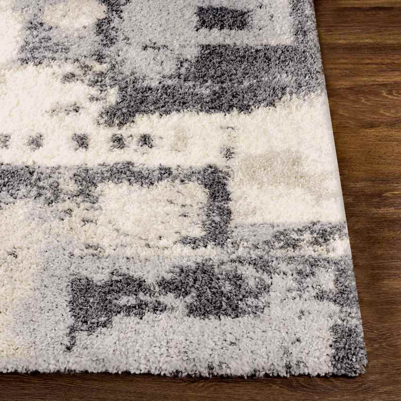 La Moille Modern Charcoal Area Rug