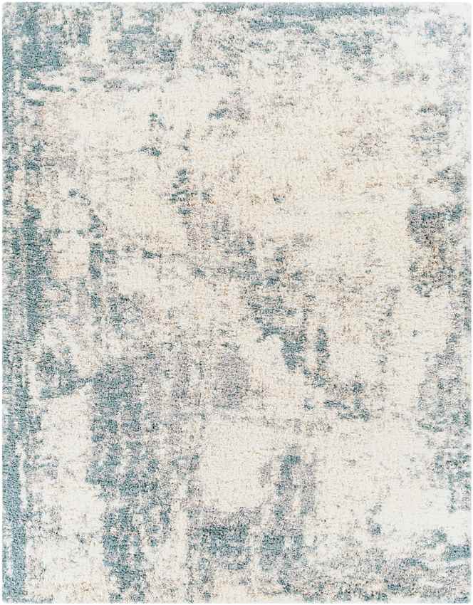 Lake Barrington Modern Aqua Area Rug