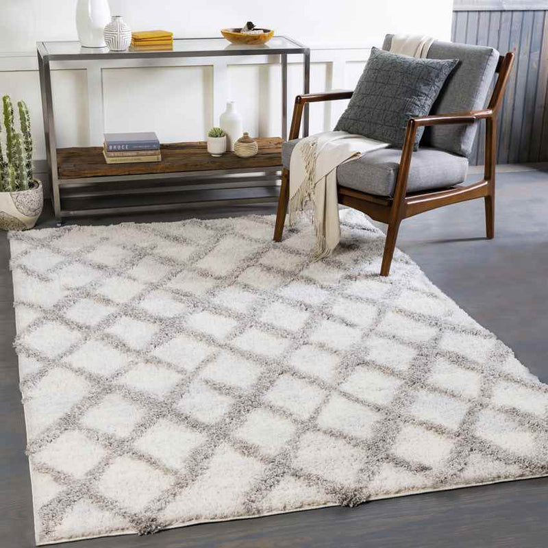 Franklin Grove Global Beige Area Rug