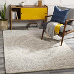 Tell Traditional Medium Gray Area Rug