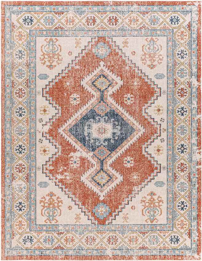 Bone Gap Global Burnt Orange Area Rug