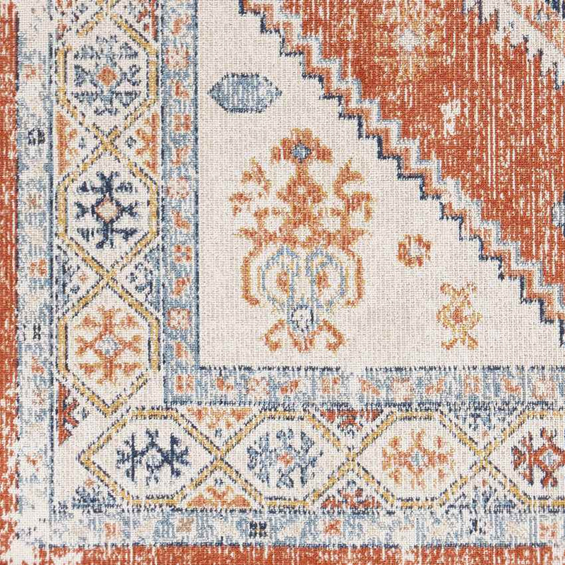 Bone Gap Global Burnt Orange Area Rug
