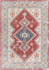 Bone Gap Global Bright Red Area Rug