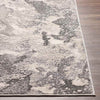Lake in the Hills Modern Light Gray Area Rug