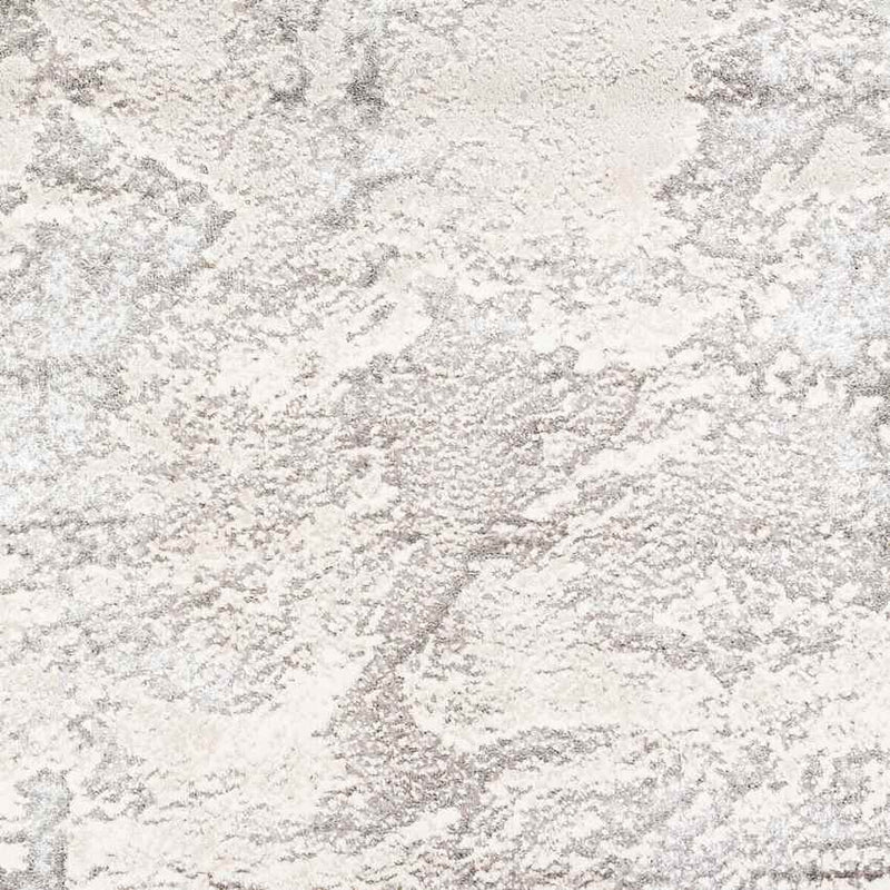 Lake in the Hills Modern Light Gray Area Rug