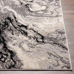 Lake Villa Modern Light Gray Area Rug