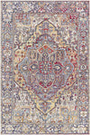 Manche Traditional Burnt Orange Area Rug