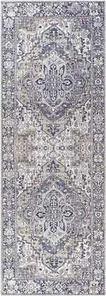 Manche Traditional Charcoal Area Rug