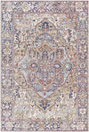 Manche Traditional Dark Brown Area Rug