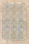 Orland Hills Traditional Burnt Orange Area Rug