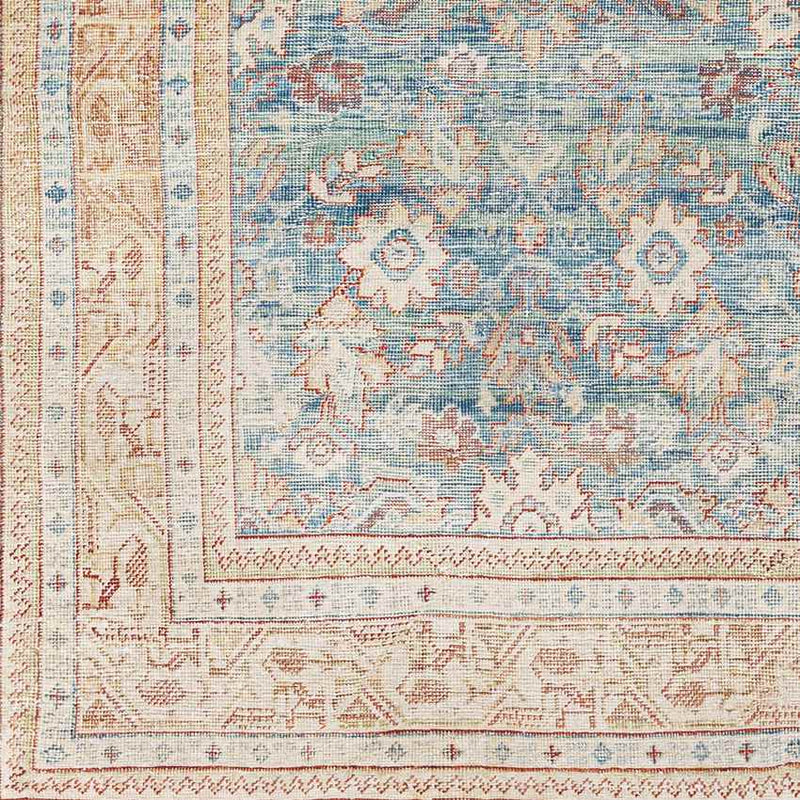 Orland Park Traditional Dark Blue Area Rug