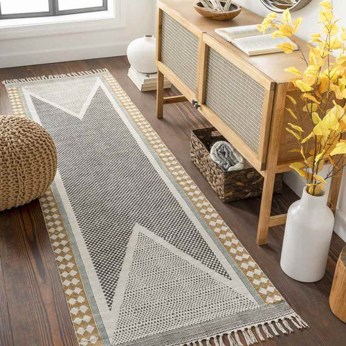 Remington Global Black Area Rug