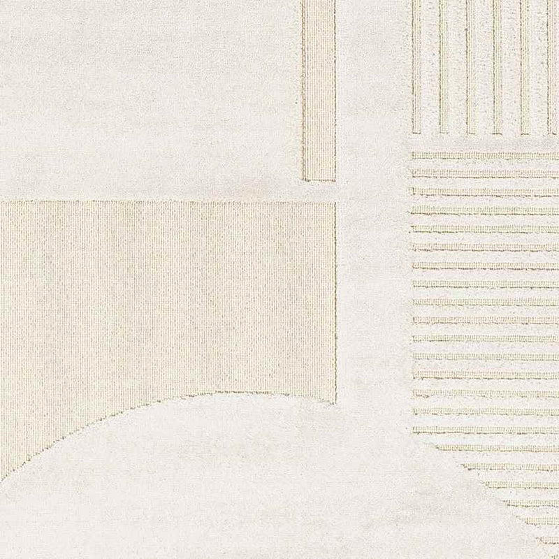 Kouts Modern Beige Area Rug
