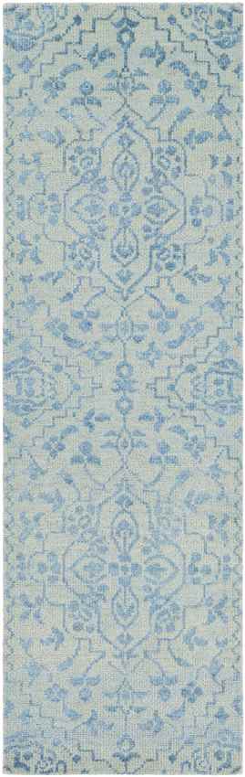 Bedworth Traditional Light Blue Area Rug
