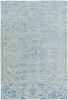 Bedworth Traditional Light Blue Area Rug
