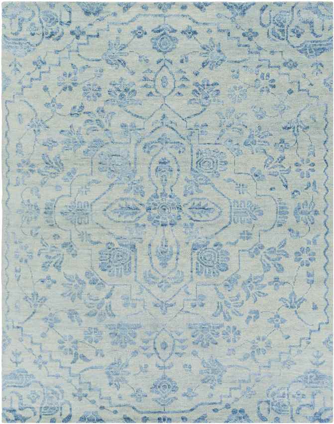 Bedworth Traditional Light Blue Area Rug
